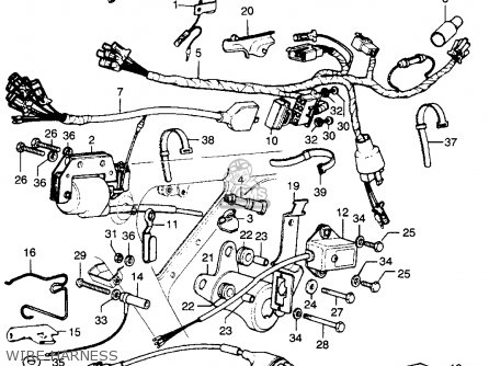 Honda Honda XL250 MOTOSPORT K1 1974 USA parts lists and