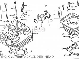 Honda XL250R 1982 (C) BELGIUM parts lists and schematics