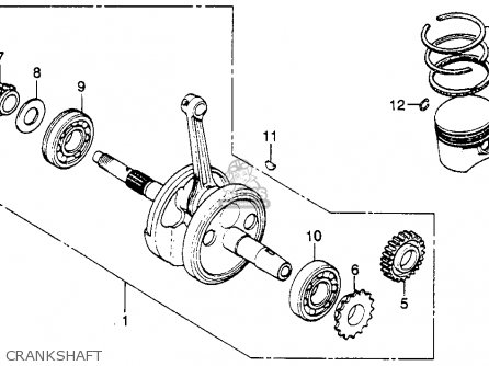 Honda XL250R 1982 (C) USA parts lists and schematics