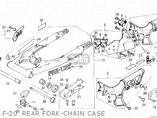 Honda XL250R 1984 (E) parts lists and schematics Honda XL250R 1984 (E) parts lists and schematics