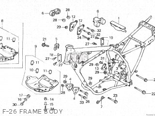 Honda Honda XL250R 1984 (E) parts lists and schematics