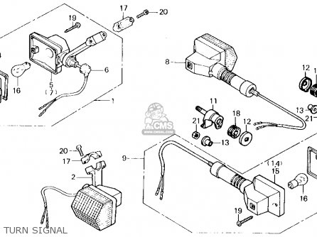 Honda XL250R 1984 (E) USA parts lists and schematics
