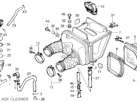 XL250R 　パーツ Honda Honda XL250R 1985 (F) USA parts lists and schematics