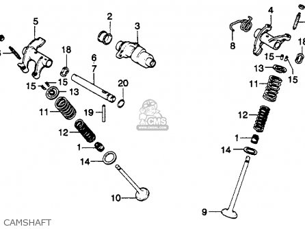 Honda Honda XL250S 1978 USA parts lists and schematics