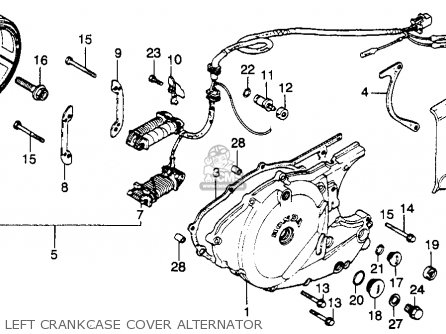 xl250 メンテナンス　パーツリスト Honda Honda XL250S 1978 USA parts lists and schematics