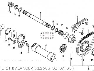 Honda XL250S CANADA parts lists and schematics
