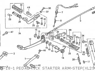 Honda XL250S CANADA parts lists and schematics