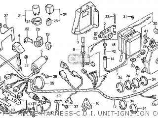 Honda XL250S CANADA parts lists and schematics