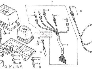 Honda XL350R 1984 (E) parts lists and schematics