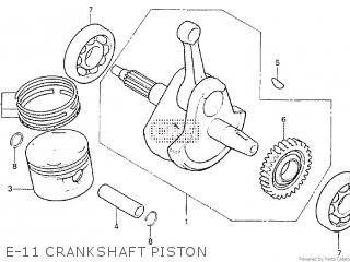 Honda XL350R 1985 (F) parts lists and schematics