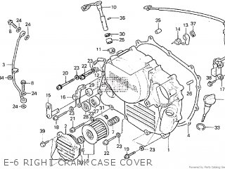 Honda XL350R 1985 (F) parts lists and schematics