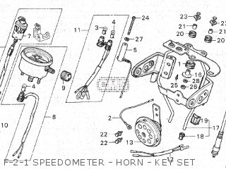 Honda XL50 AUSTRIA parts lists and schematics