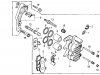 Honda XL600R 1986 G USA FRONT BRAKE CALIPER