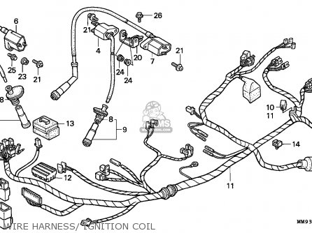 Honda XL600V TRANSALP 1994 (R) GERMANY 27P parts lists and schematics