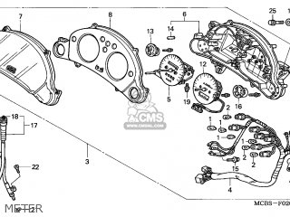 Honda XL650V TRANSALP 2004 (4) ENGLAND parts lists and schematics