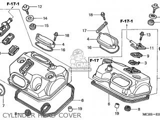 CYLINDER HEAD COVER - XL650V TRANSALP 2006 (6) ENGLAND