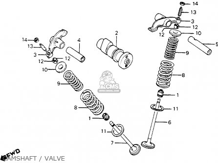 Honda XL80S 1980 (A) USA parts lists and schematics