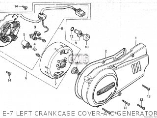 Honda XL80S 1981 (B) CANADA parts lists and schematics