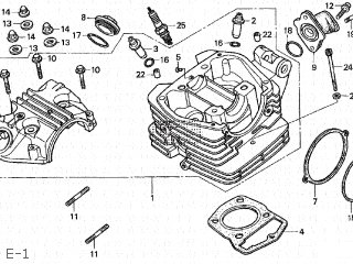 Honda XLR200R 1993 (P) JAPAN MD29-100 parts lists and schematics