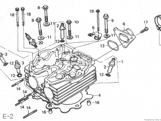 Honda XLR250R TYPE III 1988 (J) JAPAN MD22-100 パーツリストと回路図
