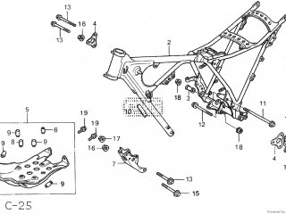 Honda XLX250R 1984 BRAZIL parts lists and schematics