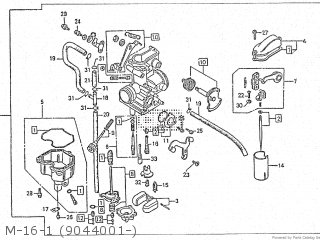 Honda XLX250R 1984 BRAZIL parts lists and schematics