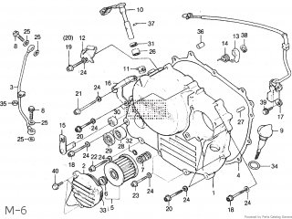 Honda XLX250R 1984 BRAZIL parts lists and schematics