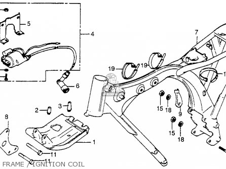 Honda XR100 1982 (C) USA parts lists and schematics