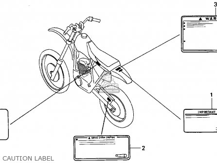 Honda XR100R 2000 (Y) USA parts lists and schematics
