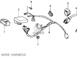 Honda XR100R 2001 (1) USA parts lists and schematics