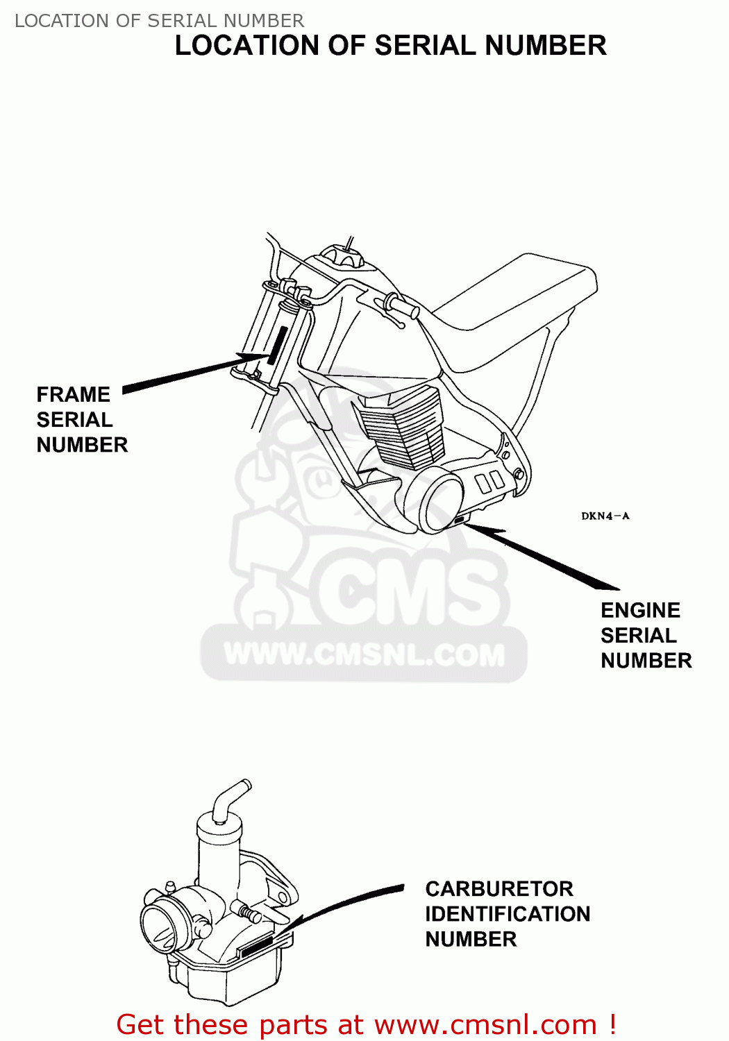 2002 honda on sale xr100r parts