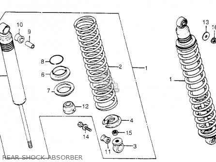 Honda XR185 1979 (Z) USA parts lists and schematics