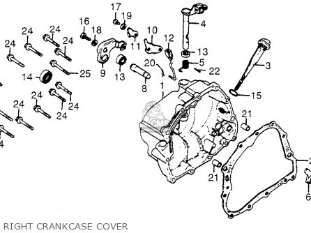 Honda XR200R 1981 to 1998 Parts List Catalog Motorcycle Manual 