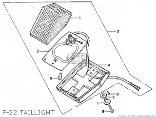 Honda XR200R 1983 (D) parts lists and schematics