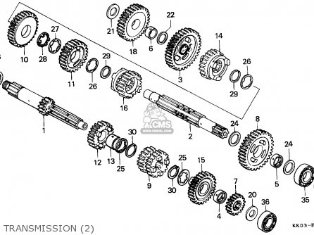Honda XR200R 1986 (G) AUSTRALIA parts lists and schematics