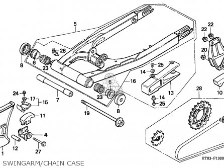Honda XR200R 1993 (P) AUSTRALIA parts lists and schematics