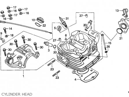 Honda XR200R 1998 (W) AUSTRALIA parts lists and schematics