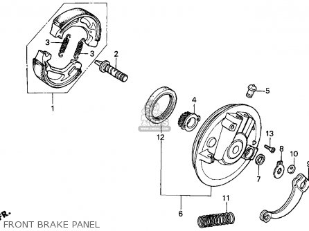 Honda XR200R 2001 (1) USA parts lists and schematics