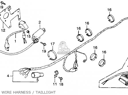 Honda XR250 1979 (Z) USA parts lists and schematics honda xr250 wiring diagram 
