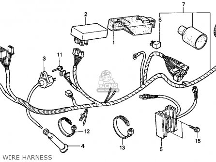 Honda XR250L 1991 (M) USA parts lists and schematics