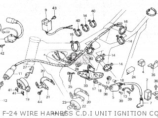 Honda XR250R 1982 (C) parts lists and schematics