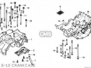 Honda XR250R 1983 (D) parts lists and schematics