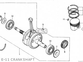 Honda XR250R 1983 (D) parts lists and schematics