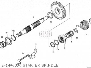 Honda XR250R 1983 (D) parts lists and schematics