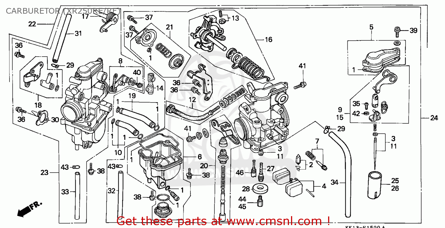 1983 honda xr200r carburetor