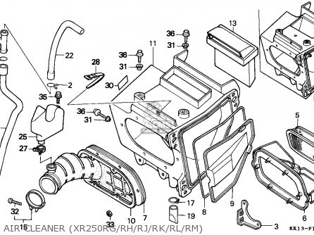 XR250R (ME06) 1991年式 オーストラリア仕様 - GarageDEN吉野組