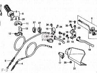 Honda XR250R 1996 (T) JAPAN ME08-100 parts lists and schematics