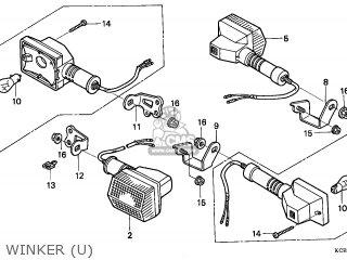 Honda XR250R 1998 (W) AUSTRALIA / MK parts lists and schematics