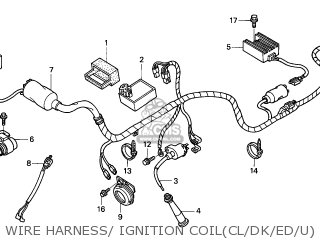 Honda XR250R 2000 (Y) AUSTRALIA / SSW parts lists and schematics