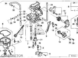 Honda XR250R 2004 (4) USA parts lists and schematics